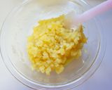 【焼き芋】と林檎で【林檎きんとん】作り方4写真