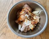 炊飯器鶏もも肉作り方2写真
