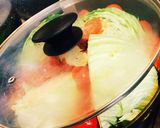 超簡単！トマトのうまだしキャベツ煮作り方6写真