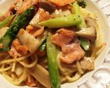 サーモンとアスパラのクリームパスタ作り方11写真