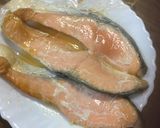 鮭とブロッコリーの簡単ピラフ風作り方1写真