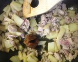 豚肉とハヤトウリのマヨ味噌炒め作り方5写真