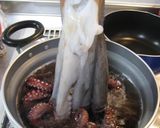義母から嫁へ~ たこの茹で方作り方4写真