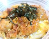 ふんわりとろぉ〜り！やわらか若鶏の玉子丼作り方7写真