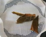 ナメタガレイの湯煮。作り方1写真