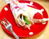 ミニ花束サンド お子様にも♡作り方5写真