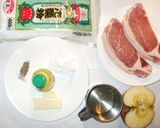 簡単！豚肉のやわらかポークソテー♪りんご作り方1写真
