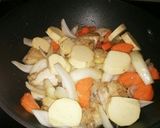 鶏胸肉と野菜たっぷりミルクチーズシチュー作り方4写真