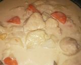 鶏胸肉と野菜たっぷりミルクチーズシチュー作り方6写真