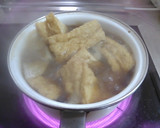 厚揚げと大根と卵の煮物作り方4写真