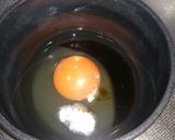 お弁当に　フライパンで玉子焼き作り方1写真