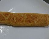 お弁当に　フライパンで玉子焼き作り方6写真