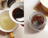 冬の酢の物【もずく酢】炙り〆鯖と。作り方4写真
