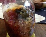 冬の酢の物【もずく酢】炙り〆鯖と。作り方5写真