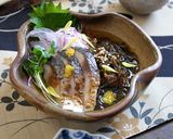 冬の酢の物【もずく酢】炙り〆鯖と。作り方15写真