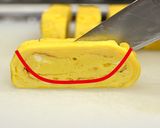 キャベツでヘルシー！お好み焼き風卵焼き作り方6写真