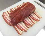 クリスマスに!豚ヒレ肉のベーコン巻き作り方2写真