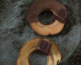 車腑のバター焼き チョコドーナツ指輪風作り方3写真