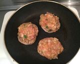 大葉と明太子のレンコンバーグ作り方4写真