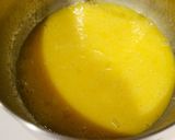 チョコとコーヒーの切り株ケーキ作り方4写真