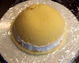 簡単手作り！Xmasスノードームケーキ作り方9写真