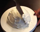 簡単手作り！Xmasスノードームケーキ作り方10写真