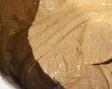 チョコとコーヒーの切り株ケーキ作り方8写真
