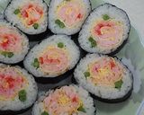 お花寿司　バラの花作り方6写真