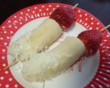 クリスマスに♪サンタのバナナポップ作り方4写真