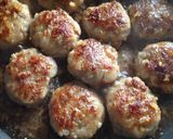 柔らかジューシー豚こま肉の和風ハンバーグ作り方7写真