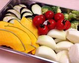 お正月料理に華やかプレート☆彡宝楽焼作り方2写真