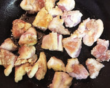 鶏肉と長ネギ・しめじの甘辛照り焼き♡作り方5写真