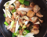 鶏肉と長ネギ・しめじの甘辛照り焼き♡作り方8写真