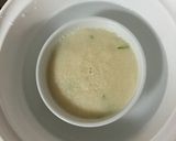 ダイコン茶碗蒸し梅納豆のせ作り方2写真