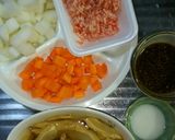 大根とそぼろのスープ煮♪作り方1写真