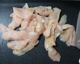 ヘルシー♪鶏肉と長ねぎとこんにゃく炒め作り方2写真