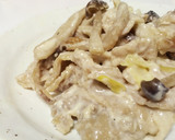 簡単おかず！きのこと豚肉のマヨポン炒め作り方5写真