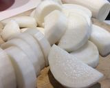 イカワタが旨い!イカ大根作り方1写真