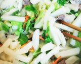 豚肉と野菜のにんにく胡麻味噌マヨ炒め作り方5写真