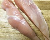 チキンカツ☆梅おろしソース作り方1写真