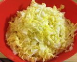 白菜大量消費♡白菜とハムのサラダ♡作り方1写真