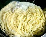 塩ダレで簡単！どことなくカルボナーラ？笑作り方6写真