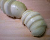 簡単！白菜と玉ねぎ、人参のクリーム煮＊°作り方1写真