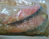 簡単！鮭のネギ 味噌 にんにく焼き！作り方2写真