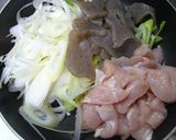 ヘルシー♪鶏肉と長ねぎとこんにゃく炒め作り方6写真