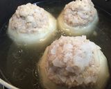 簡単‼カブの肉詰めスープ作り方2写真