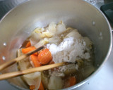 簡単！白菜と玉ねぎ、人参のクリーム煮＊°作り方5写真