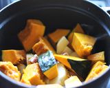 ポテトパンプキンホットサラダ作り方2写真