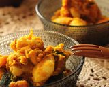 ポテトパンプキンホットサラダ作り方5写真