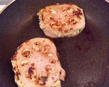 大葉と明太子のレンコンバーグ作り方5写真